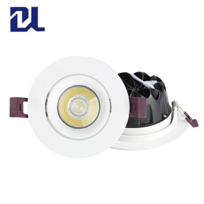 Hot Sale Indoor Angle Adjustable Recessed Mounted Cob 5w 9w 15w Round Led Spotlight